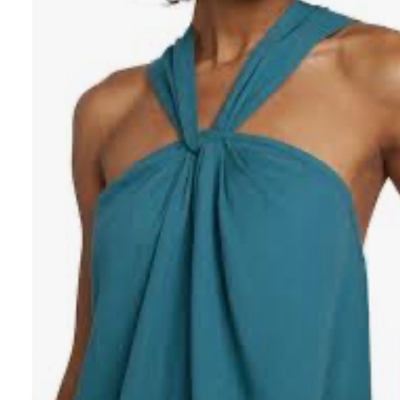 Faherty $198 Bay Twist Seersucker Midi Dress Size X-Large - Picture 3 of 11